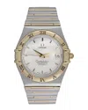 Omega Men's Constellation Chronometer Watch, Circa 2000's (authentic Pre-loved) In Metallic
