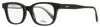 Omega Black Men Optical Frames In Multi