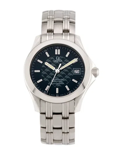 Omega Men's Seamaster 120m Jacques Mayol Limited Edition Watch In Metallic