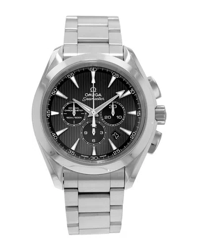 Omega Men's Seamaster Aqua Terra Watch In Metallic