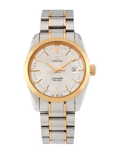 Pre-owned Omega Men's Seamaster Aqua Terra Watch, Circa 1990's (authentic Pre-loved)