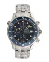 Omega Men's Seamaster Chrono Watch In Metallic