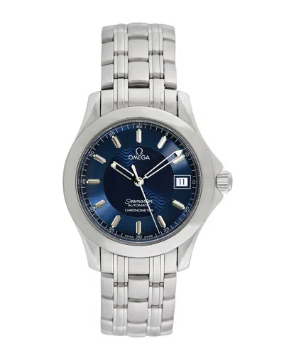 Pre-owned Omega Men's Seamaster Chronometer Watch, Circa 1990's (authentic Pre-loved)