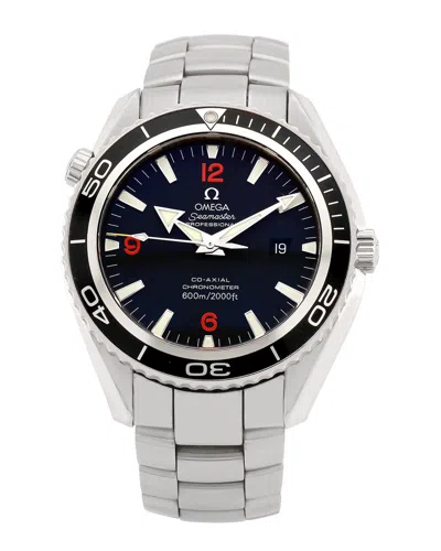 Pre-owned Omega Men's Seamaster Planet Ocean Watch, Circa 2000's (authentic Pre-loved)