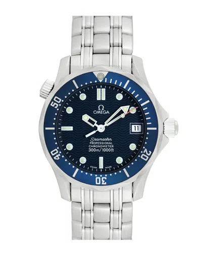 Pre-owned Omega Men's Seamaster Professional Chronometer Watch, Circa 1990's (authentic Pre-loved)