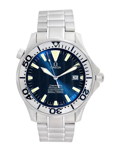 Omega Men's Seamaster Professional Chronometer Watch, Circa 2000s (authentic ) In Metallic