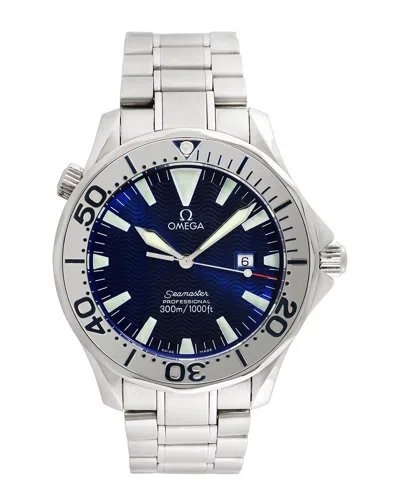 Pre-owned Omega Men's Seamaster Professional Watch, Circa 1990's (authentic Pre-loved)