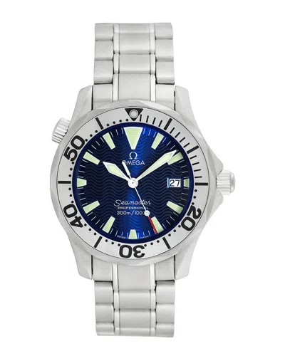 Omega Men's Seamaster Professional Watch, Circa 1990s (authentic ) In Metallic