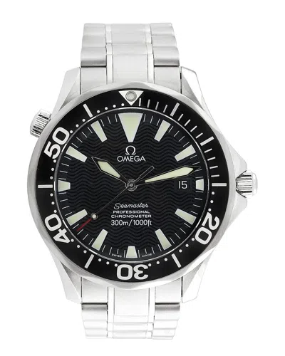 Omega Men's Seamaster Professional Watch In Silver