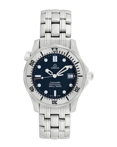 Omega Men's Seamaster Professional Watch In Metallic