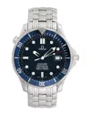 Omega Men's Seamaster Watch In White