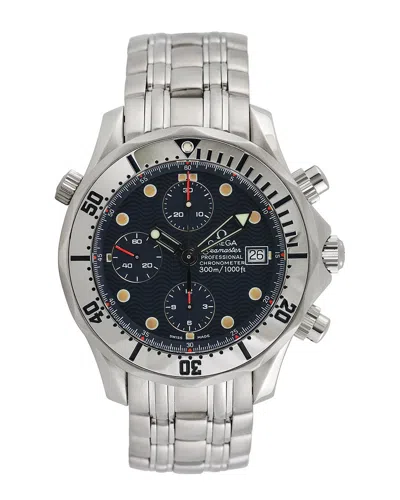 Omega Men's Seamaster Watch In Gray
