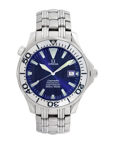 Pre-owned Omega Men's Seamaster Watch, Circa 1990's (authentic Pre-loved)