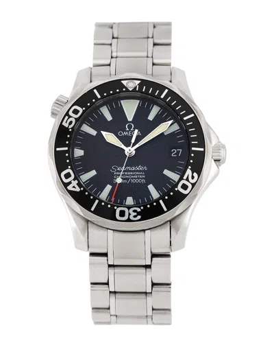 Omega Men's Seamaster Watch In Metallic