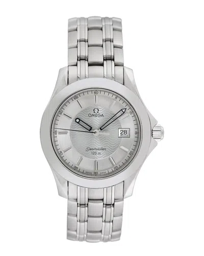 Omega Men's Seamaster Watch In Brown