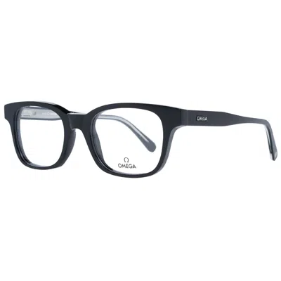 Omega Men' Spectacle Frame  Om5004-h 52001 Gbby2 In Black