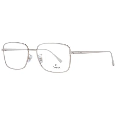 Omega Men' Spectacle Frame  Om5035-d 57028 Gbby2 In Gray