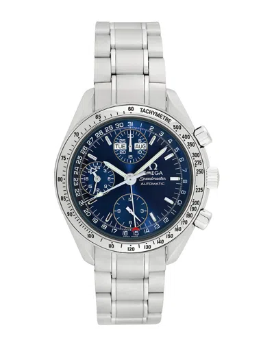 Omega Men's Speedmaster Day/date Watch In Silver