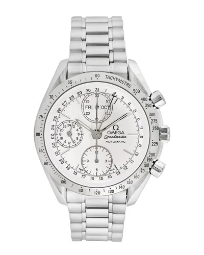 Pre-owned Omega Men's Speedmaster Day/date Watch