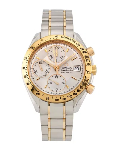 Omega Men's Speedmaster Watch In Black