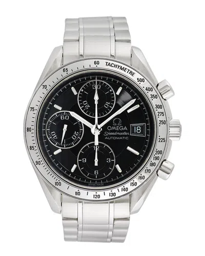 Omega Men's Speedmaster Watch, Circa 1990's (authentic Pre-loved) In Brown