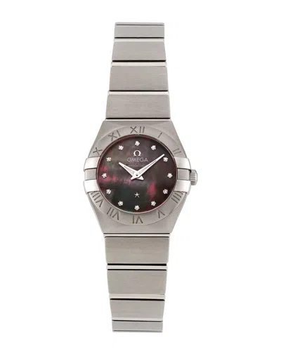 Omega Men's Speedmaster Watch In Silver