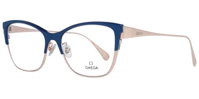 Omega Om5001-h Women's Glasses, Blue, Size 54