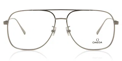 Omega Om5006-h Men's Glasses, Gunmetal, Size 60