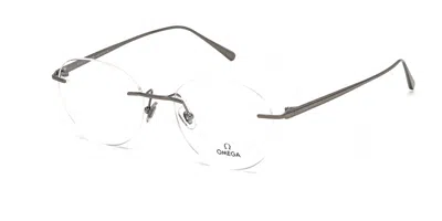 Omega Om5008-h 008 Men's Glasses Gunmetal Size 53 - Free Lenses - Blue Light Block Available