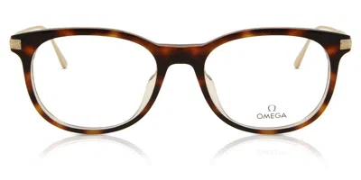 Omega Om5013 Men's Glasses, Tortoiseshell, Size 53