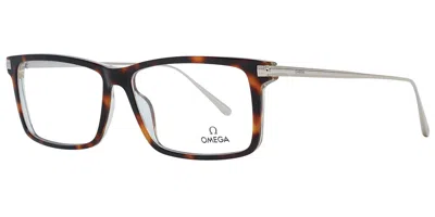 Omega Om5014 Men's Glasses, Tortoiseshell, Size 58