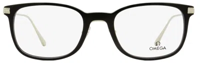 Omega Om5039 Rectangular Acetate-metal Eyeglasses In Multi