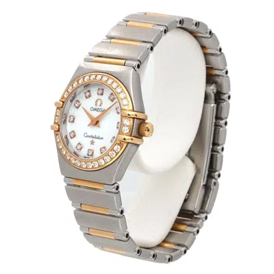 Pre-owned Omega Pink Gold Stainless Steel Wristwatch () In Multi