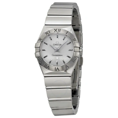 Omega Constellation 09 Silver Dial Ladies Watch 123.10.24.60.02.002 In Metallic