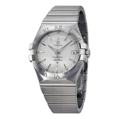 Omega Constellation 09 Silver Dial Men's Watch 123.10.35.20.02.001 In Silver / Skeleton