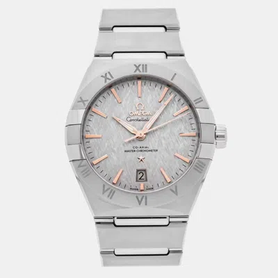 Pre-owned Omega Constellation 131.10.39.20.06.001 In Silver