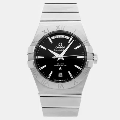 Pre-owned Omega Constellation Day-date 123.10.38.22.01.001