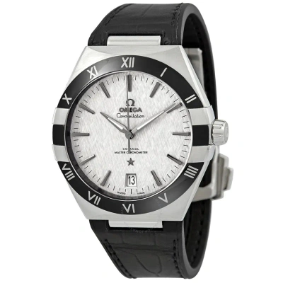 Omega Constellation Grey (silk Embossed) Dial Men's Watch 131.33.41.21.06.001 In Black / Grey