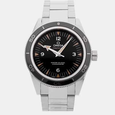 Pre-owned Omega Seamaster 300 233.30.41.21.01.001 In Black