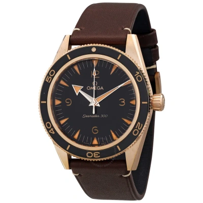 Omega Seamaster Automatic Chronometer Brown Dial Men's Watch 234.92.41.21.10.001 In Black / Bronze / Brown / Gold Tone / Rose / Rose Gold Tone