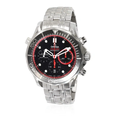 Omega Seamaster Diver 300 Co-axial Chronograph Chronograph Black Dial Men's Watch 212.32.4