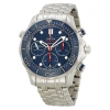 OMEGA PRE-OWNED OMEGA SEAMASTER DIVER 300 CO-AXIAL CHRONOGRAPH CHRONOGRAPH BLUE DIAL MEN'S WATCH 212.30.42