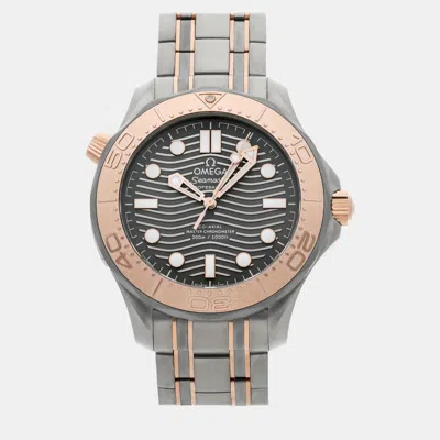 Pre-owned Omega Seamaster Diver 300m Limited Edition 210.60.42.20.99.001 In Grey