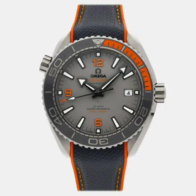 Pre-owned Omega Seamaster Planet Ocean 600m 215.92.44.21.99.001 In Grey
