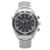 OMEGA PRE-OWNED OMEGA SEAMASTER PLANET OCEAN CHRONOGRAPH AUTOMATIC CHRONOMETER BLACK DIAL MEN'S WATCH 2210