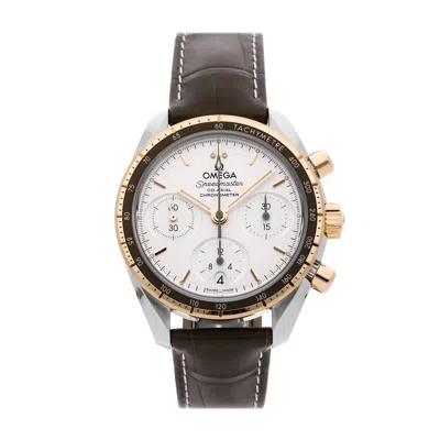 Pre-owned Omega Speedmaster 324.23.38.50.02.001 In Silver