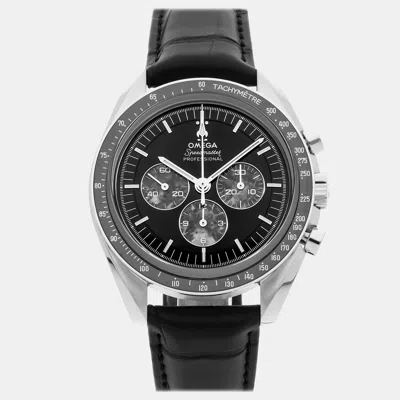 Pre-owned Omega Speedmaster Calibre 321 Chronograph 311.93.42.30.99.001 42 Mm In Black