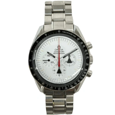 Omega Speedmaster Chronograph Hand Wind White Dial Men's Watch 311.32.42.30.04.001 In Metallic