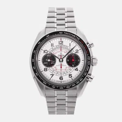 Pre-owned Omega Speedmaster Chronoscope Chronograph 329.30.43.51.02.002 In Silver