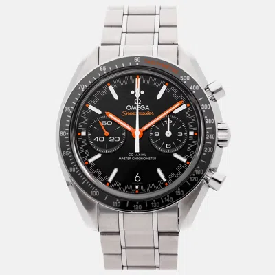 Pre-owned Omega Speedmaster "first  In Space" 310.30.40.50.06.001 Manual Winding Men's Watch 39 In Blue